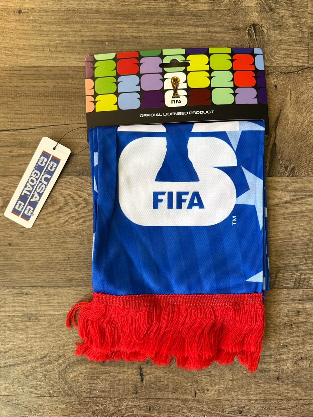 USA FIFA World Cup soccer scarf